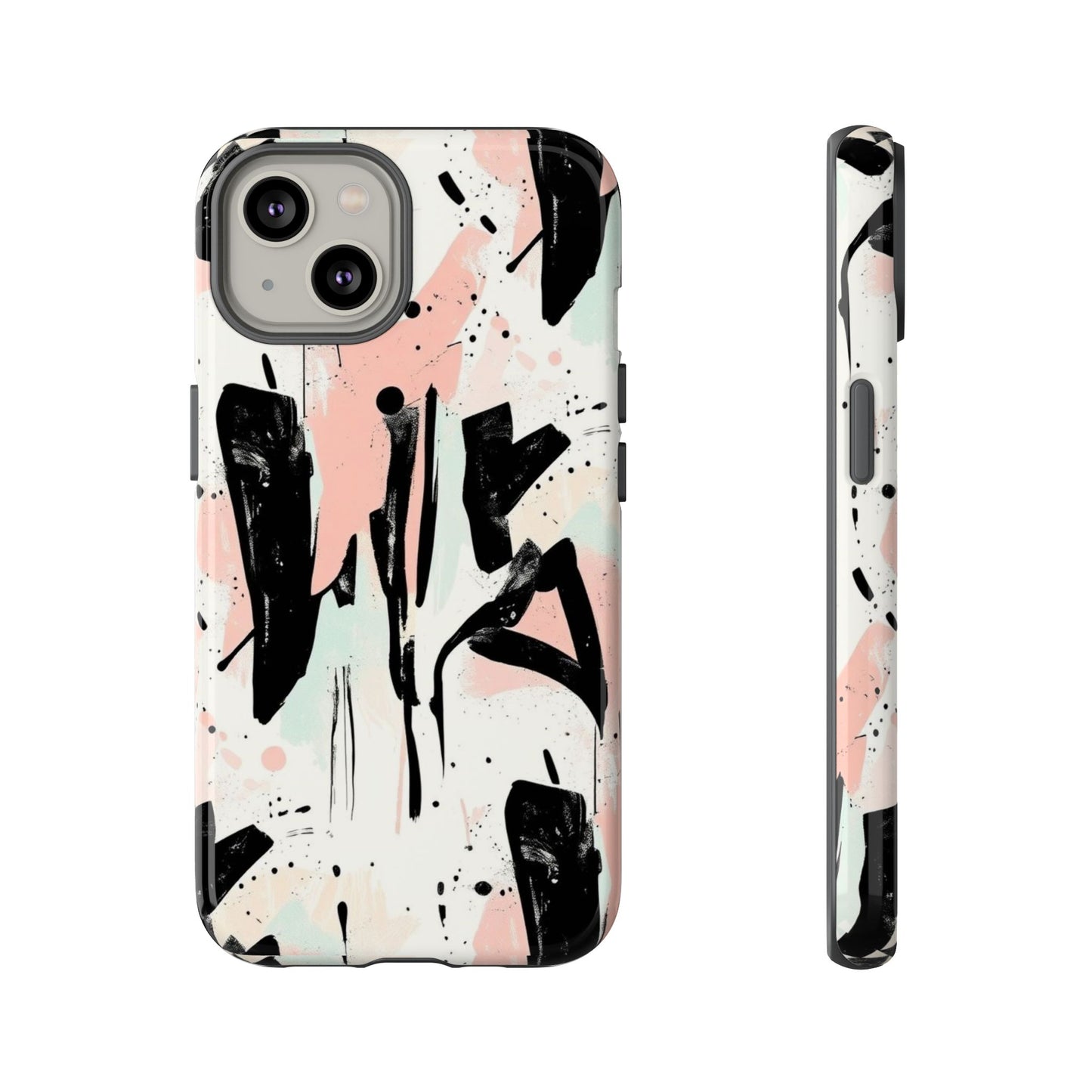 Blush Rush Armor Case – Abstract Ink Graffiti Edition