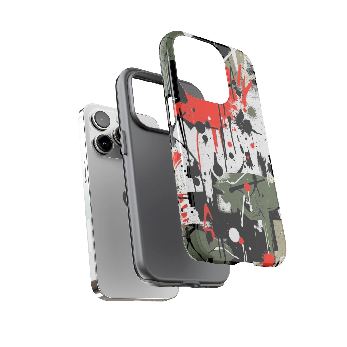 Combat Drip Armor Case – Urban Splatter Edition