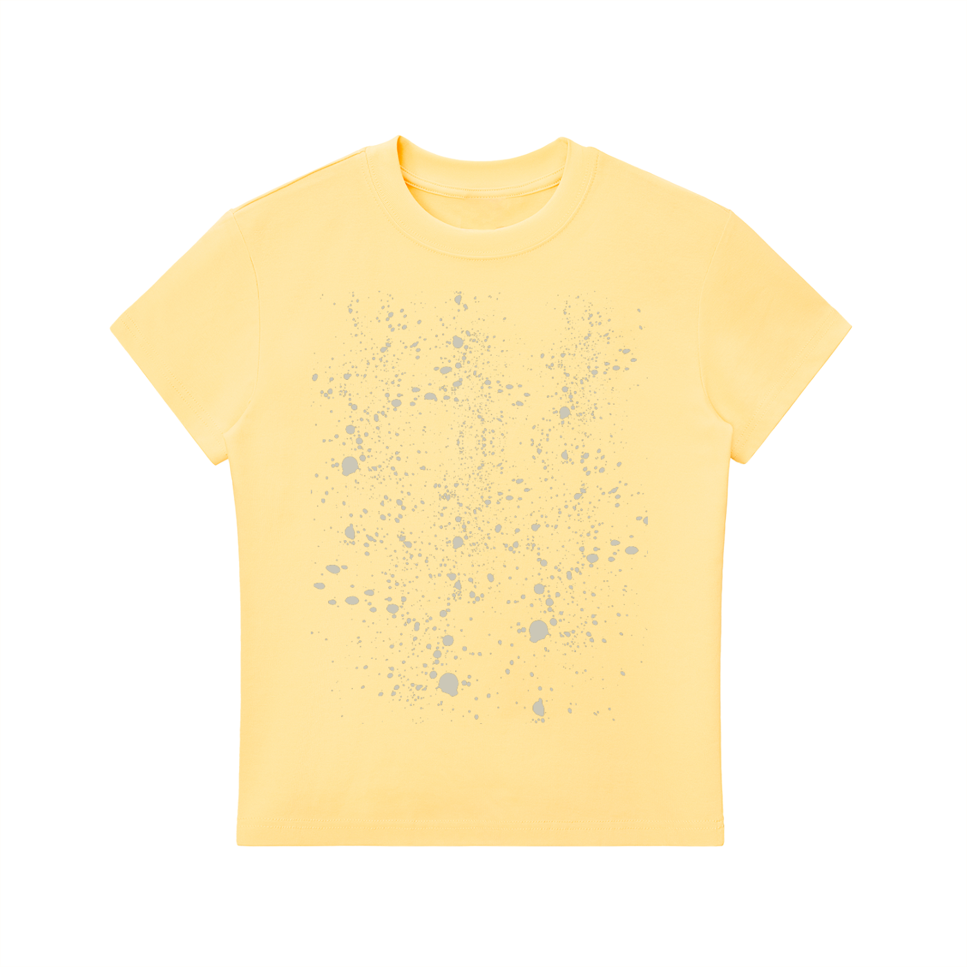 Quiet Riot™ Essential Bodycon Crewneck Tee