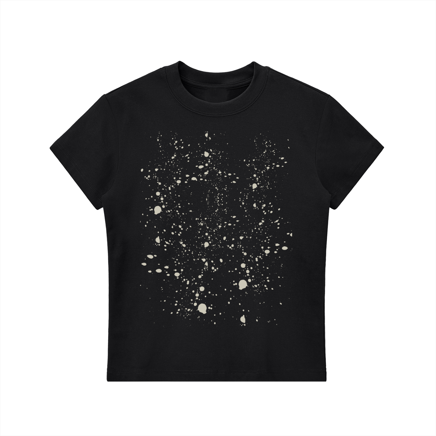 Quiet Riot™ Essential Bodycon Crewneck Tee