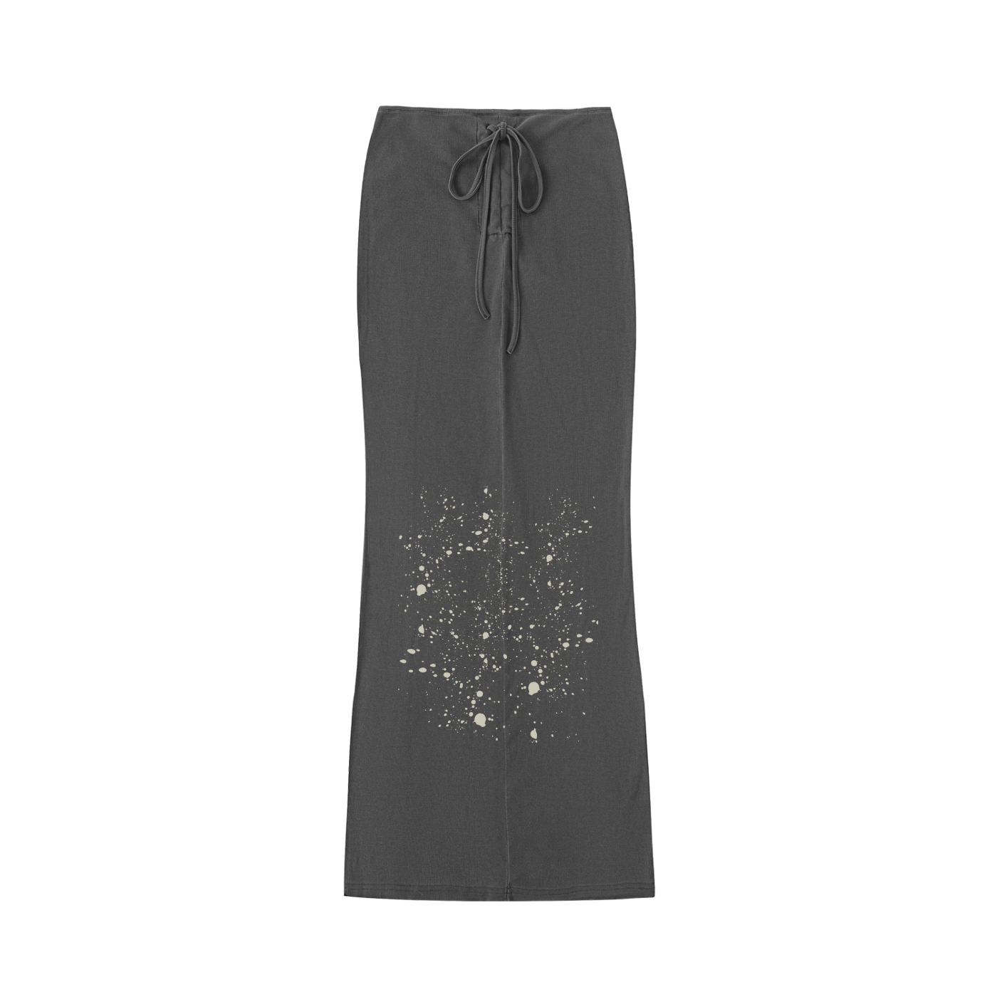 Quiet Riot™ Washed Drawstring Contour Maxi Skirt
