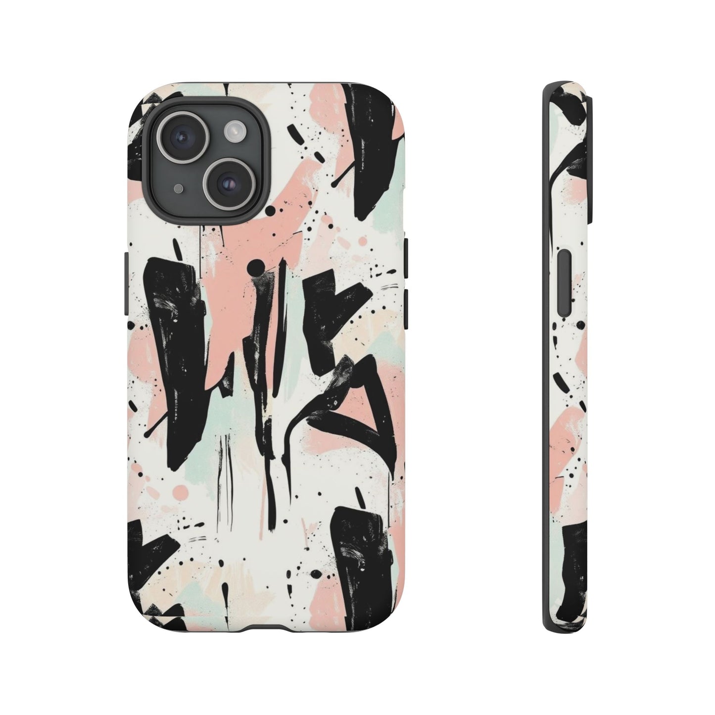 Blush Rush Armor Case – Abstract Ink Graffiti Edition