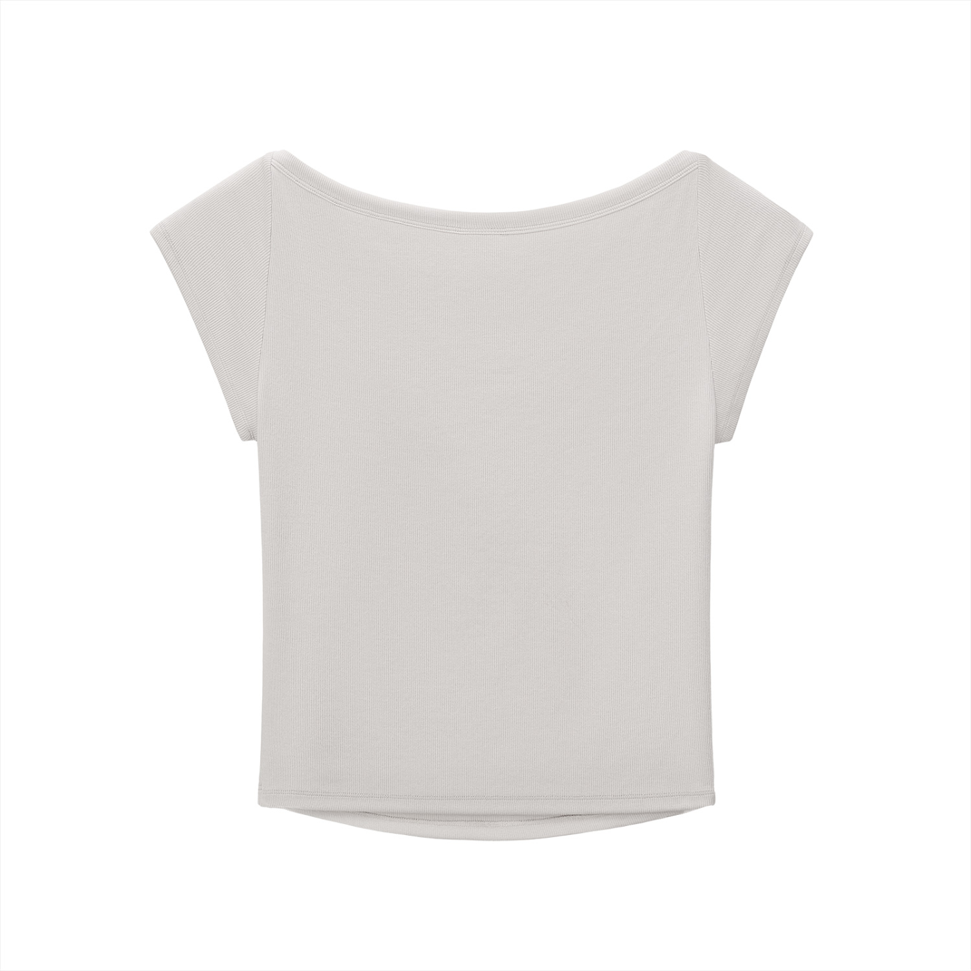 Quiet Riot™ Essential Wide Neck Bodycon Baby Tee