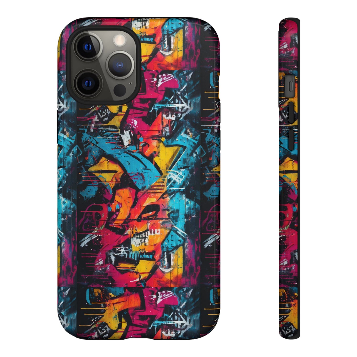 Wall Tag Armor Case – Neon Graffiti Burst Edition