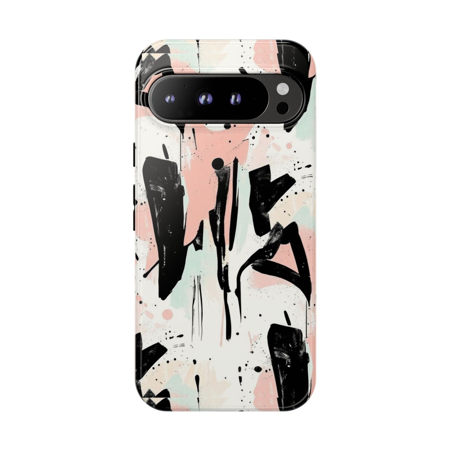 Blush Rush Armor Case – Abstract Ink Graffiti Edition