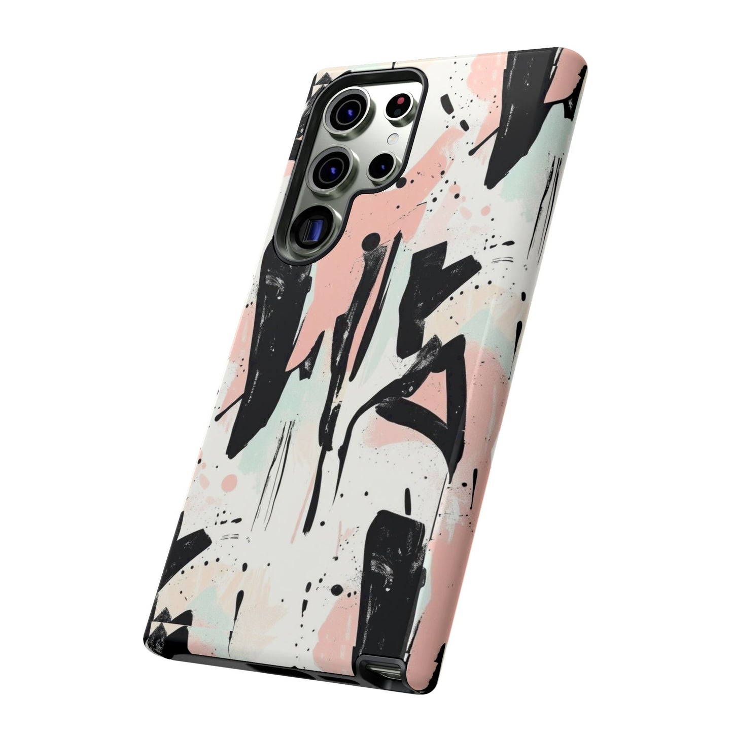 Blush Rush Armor Case – Abstract Ink Graffiti Edition