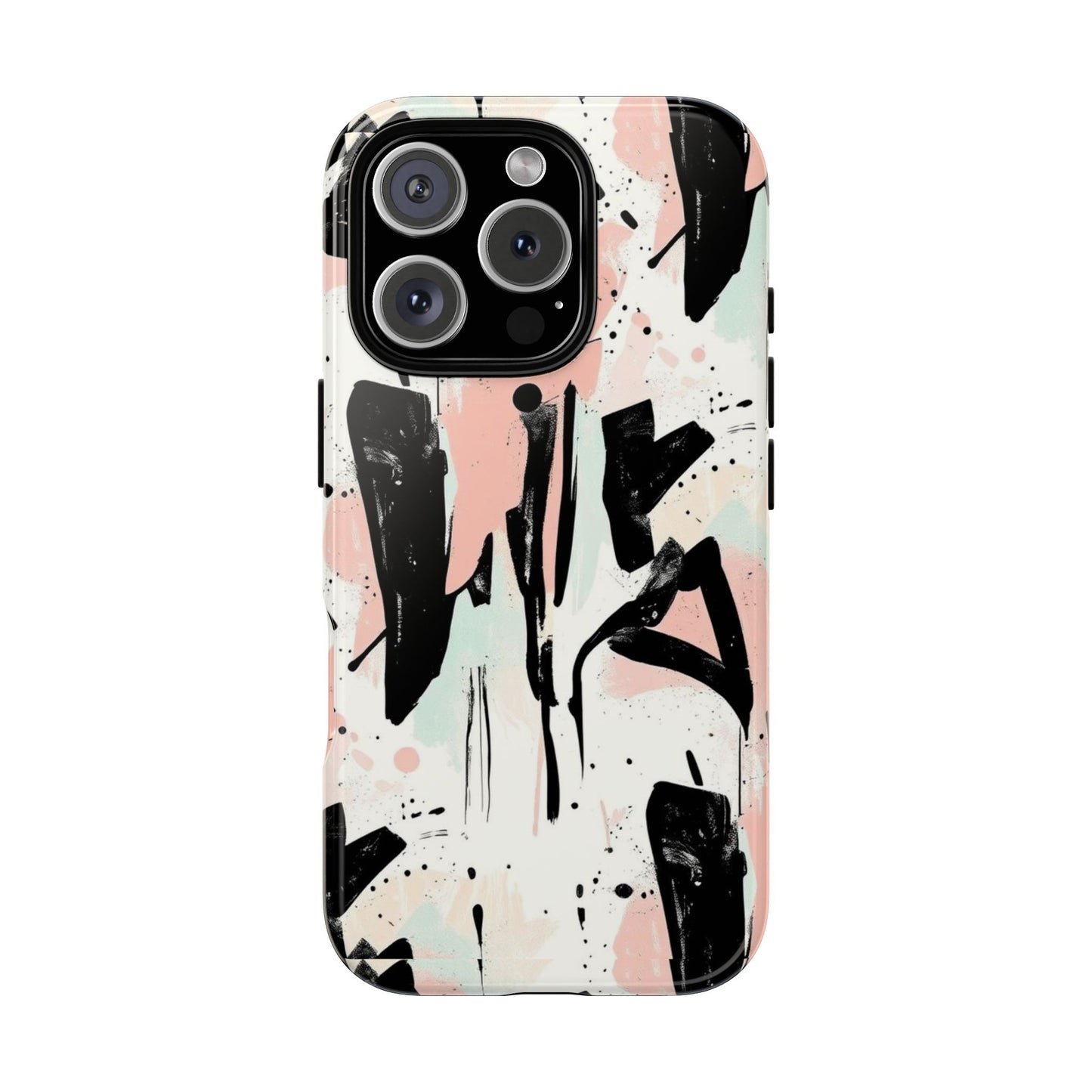 Blush Rush Armor Case – Abstract Ink Graffiti Edition