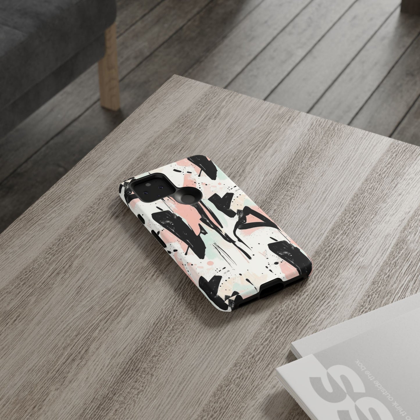 Blush Rush Armor Case – Abstract Ink Graffiti Edition