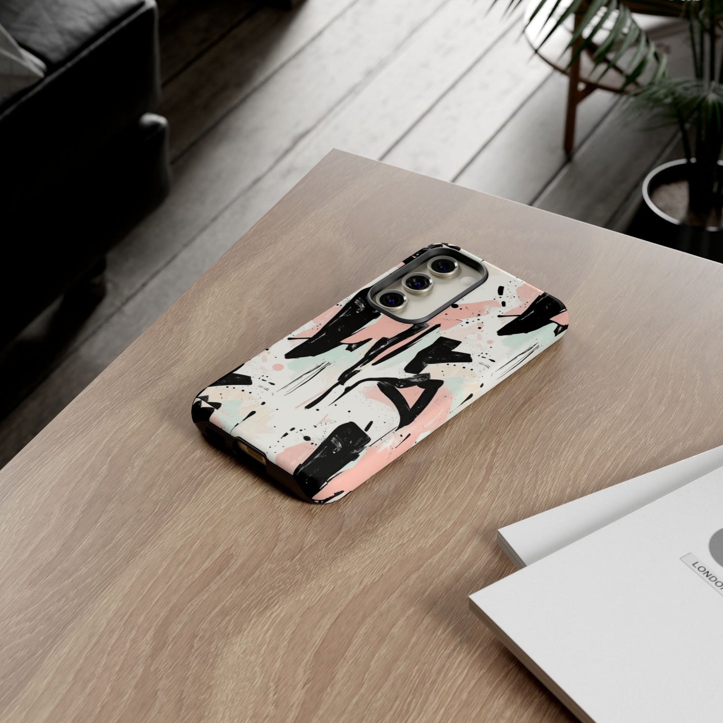 Blush Rush Armor Case – Abstract Ink Graffiti Edition