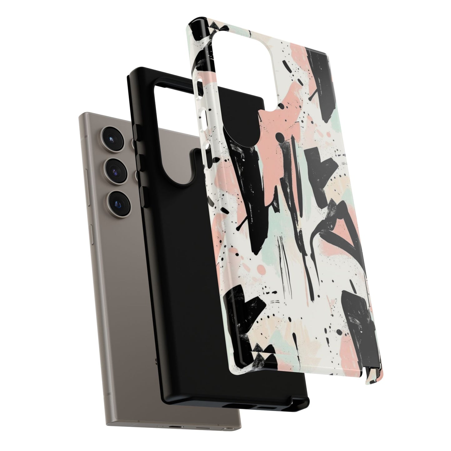 Blush Rush Armor Case – Abstract Ink Graffiti Edition