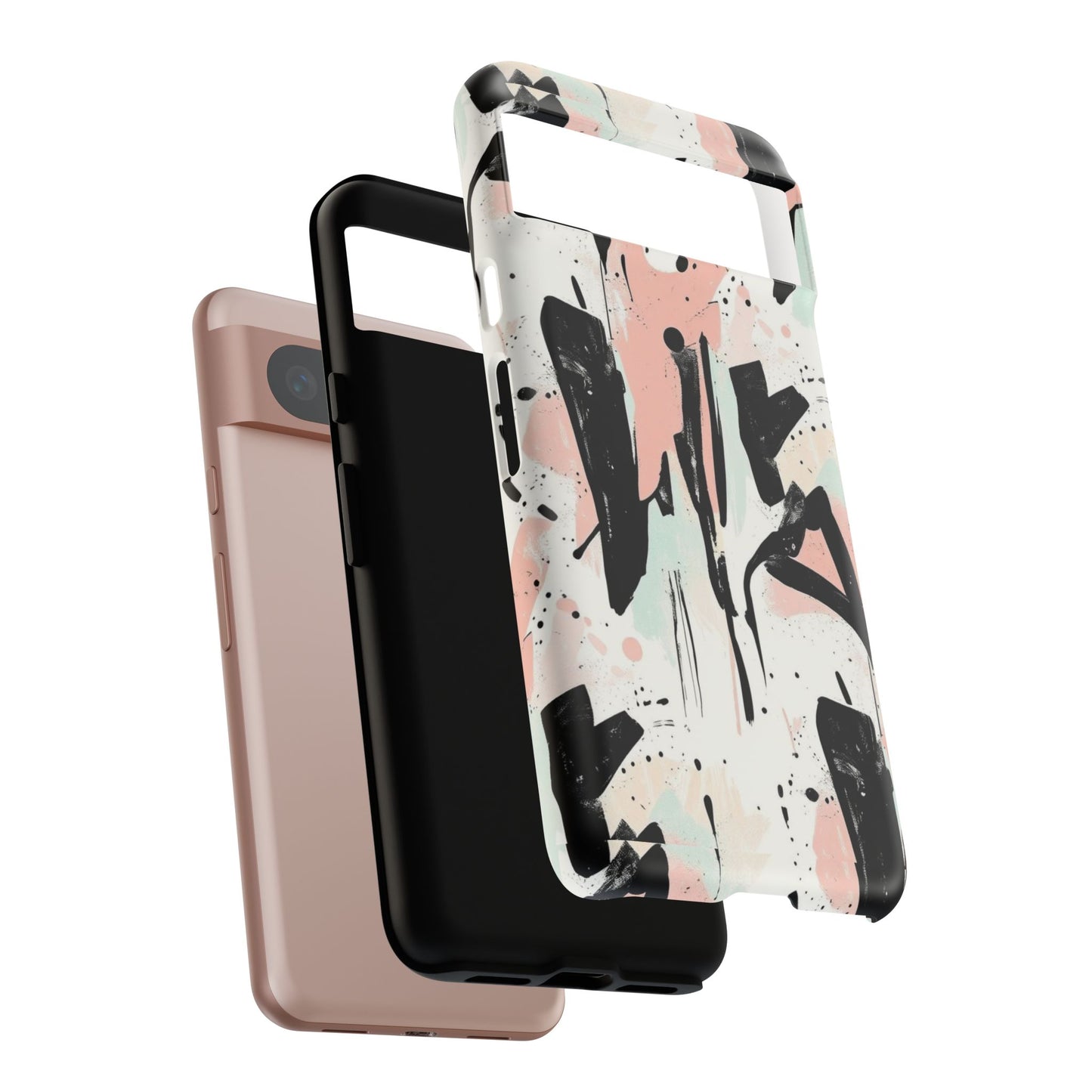 Blush Rush Armor Case – Abstract Ink Graffiti Edition