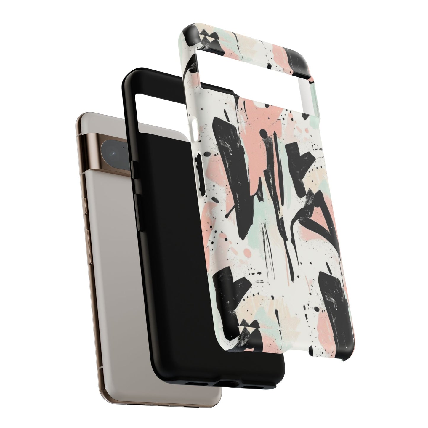 Blush Rush Armor Case – Abstract Ink Graffiti Edition