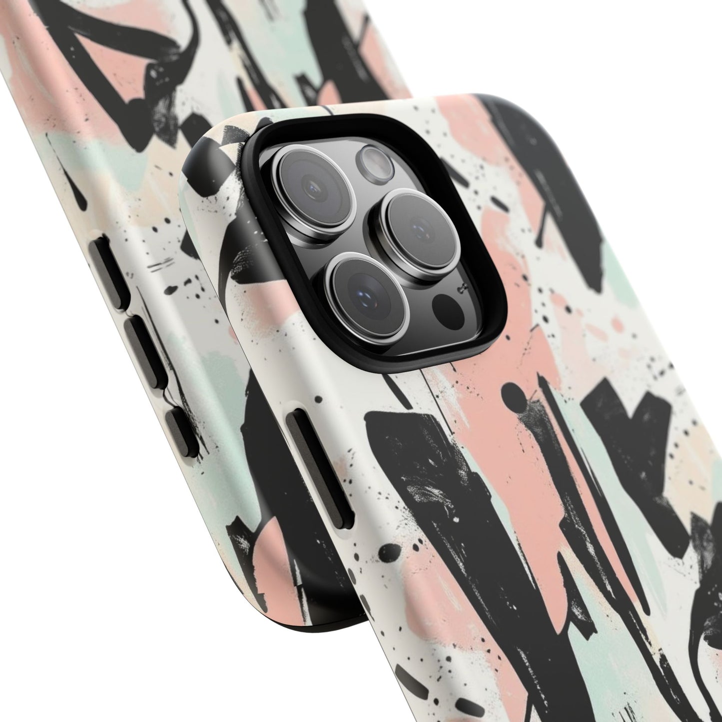 Blush Rush Armor Case – Abstract Ink Graffiti Edition