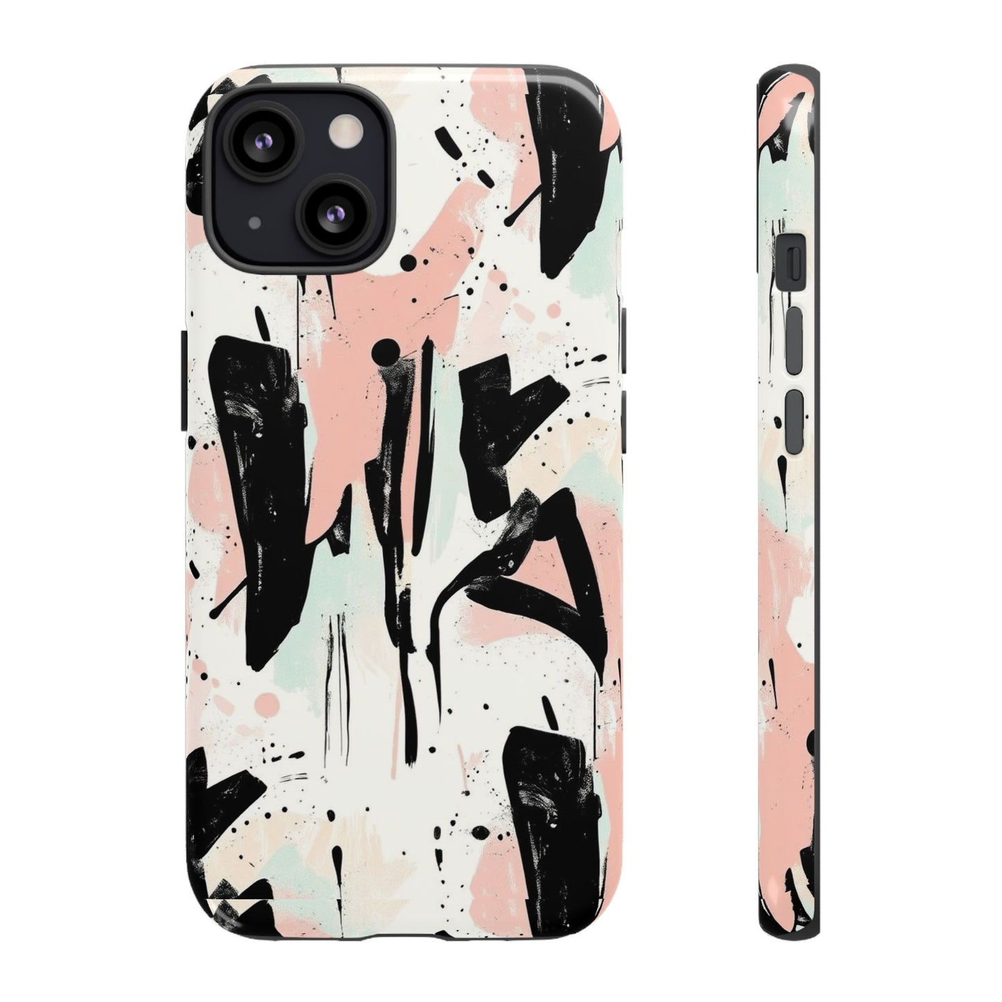 Blush Rush Armor Case – Abstract Ink Graffiti Edition