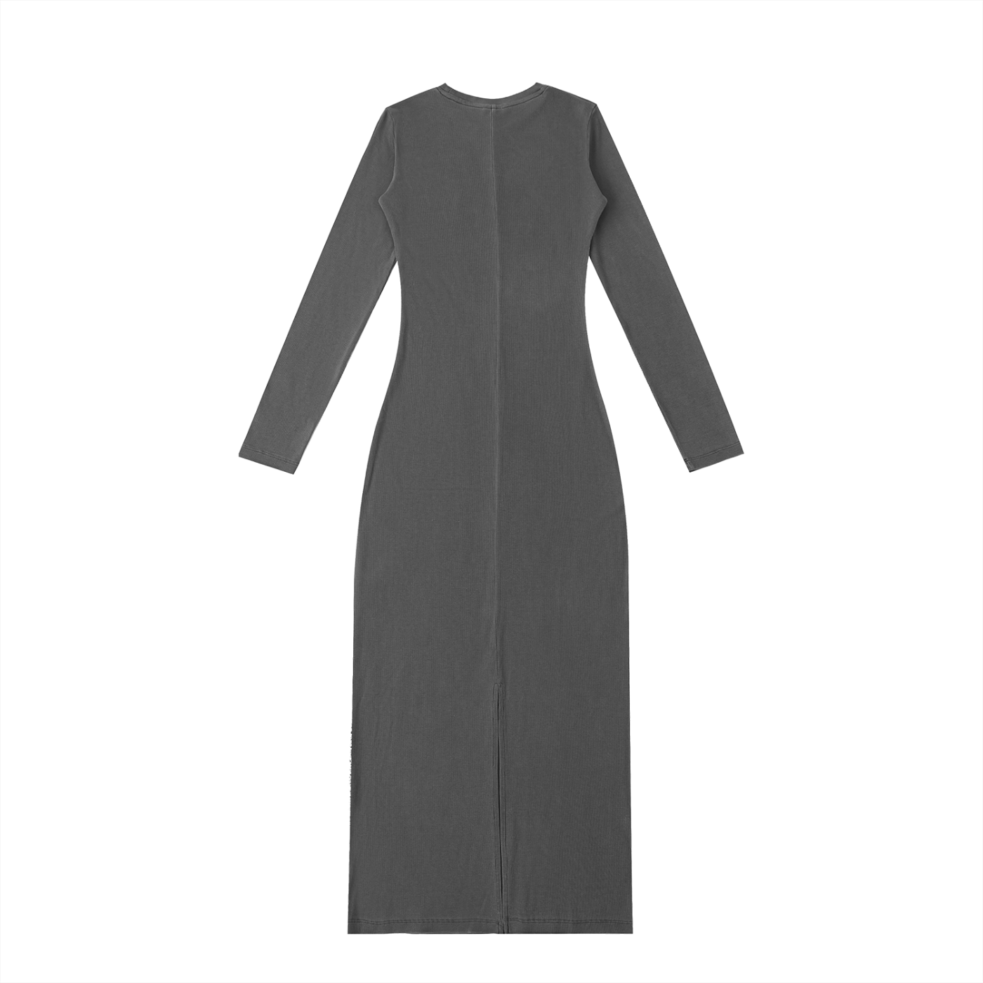 Quiet Riot™ Dyed Washed Slit Maxi Dress | Paint-Splatter Streetwear Maxi