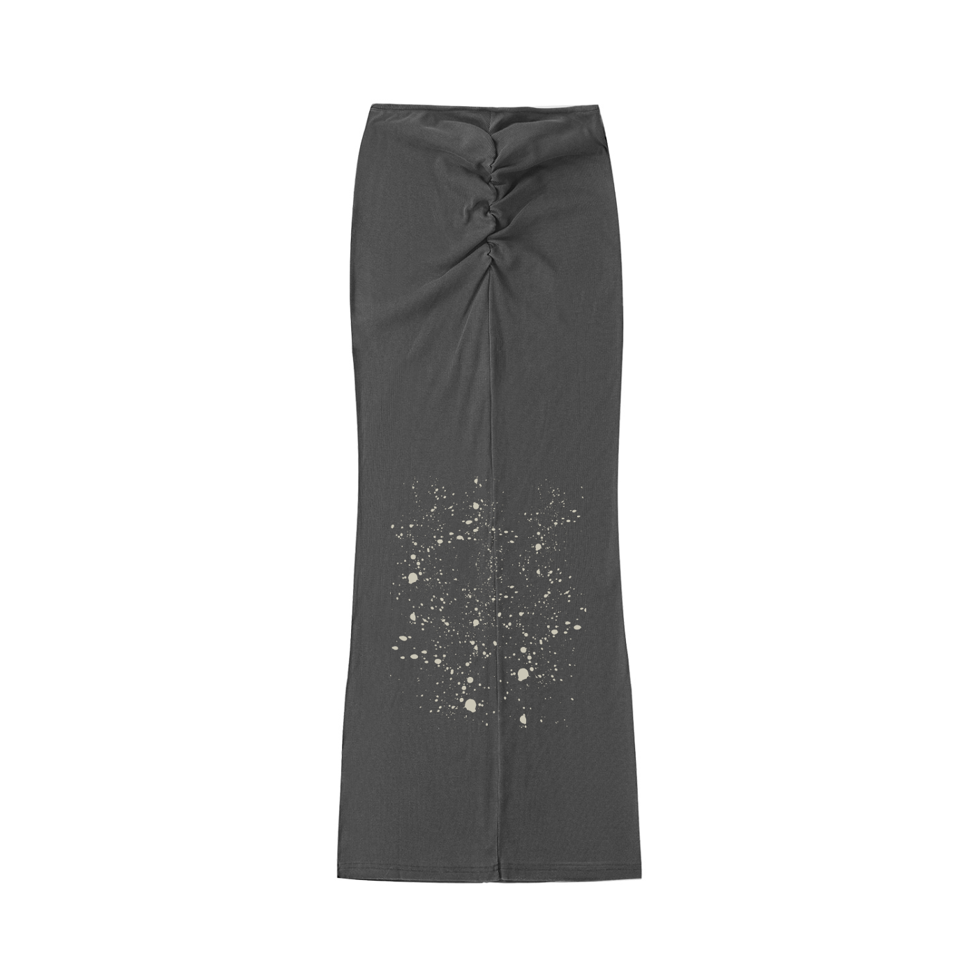 Quiet Riot™ Washed Drawstring Contour Maxi Skirt