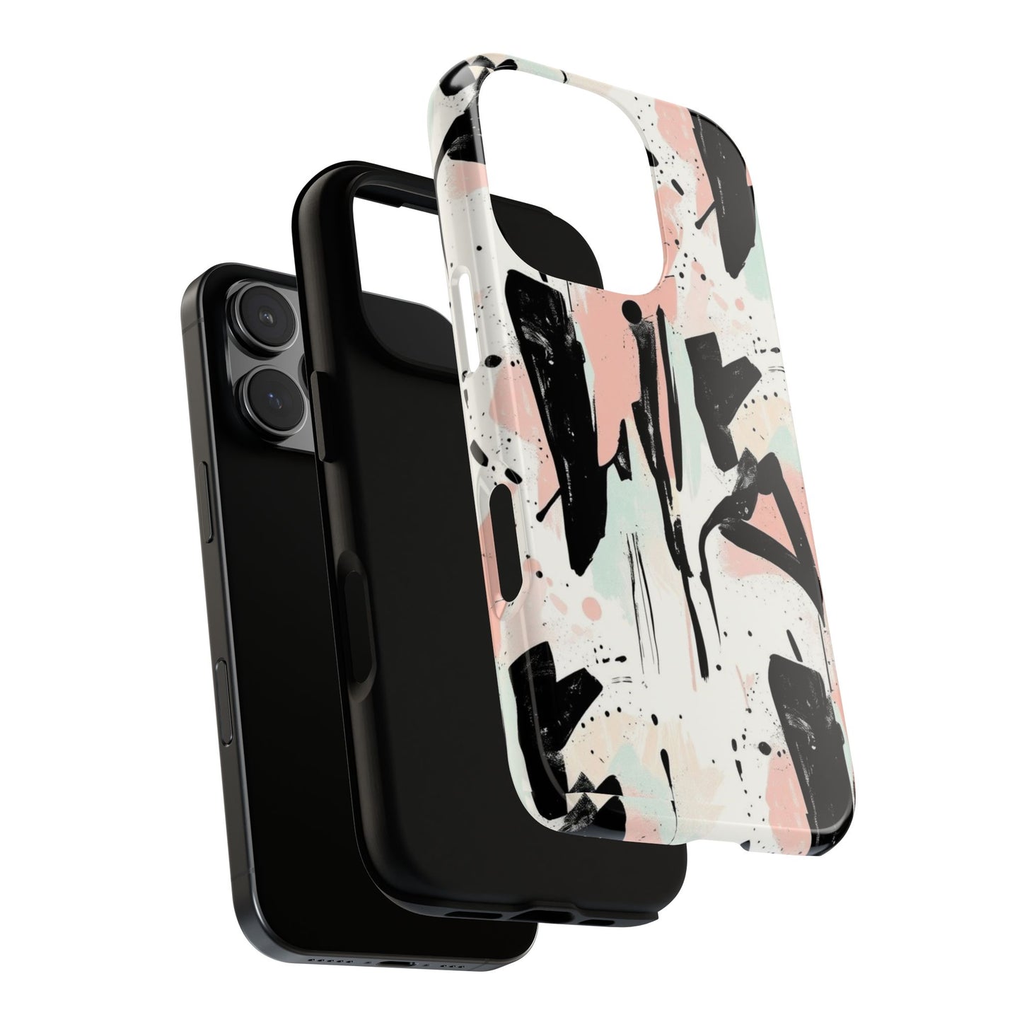 Blush Rush Armor Case – Abstract Ink Graffiti Edition