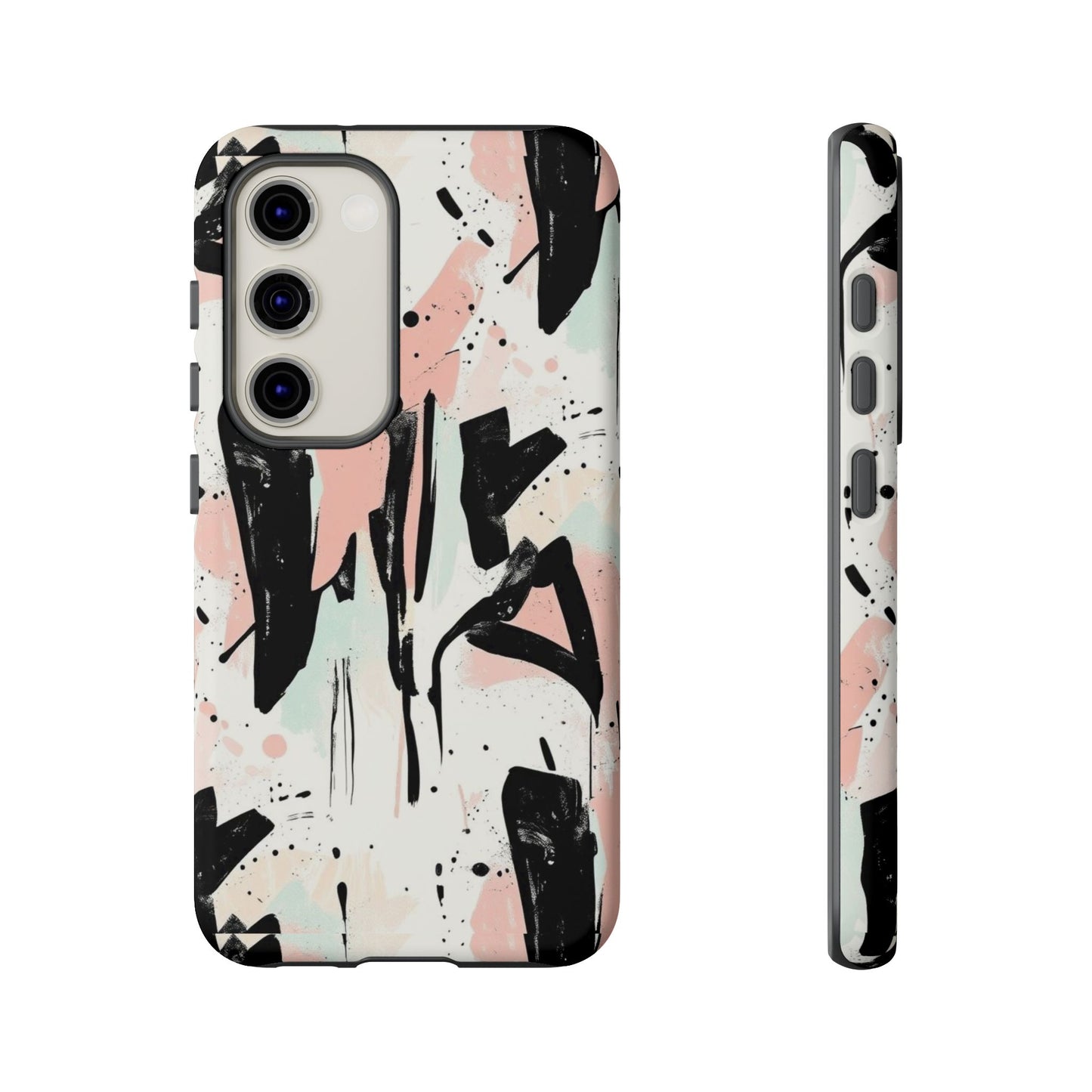 Blush Rush Armor Case – Abstract Ink Graffiti Edition