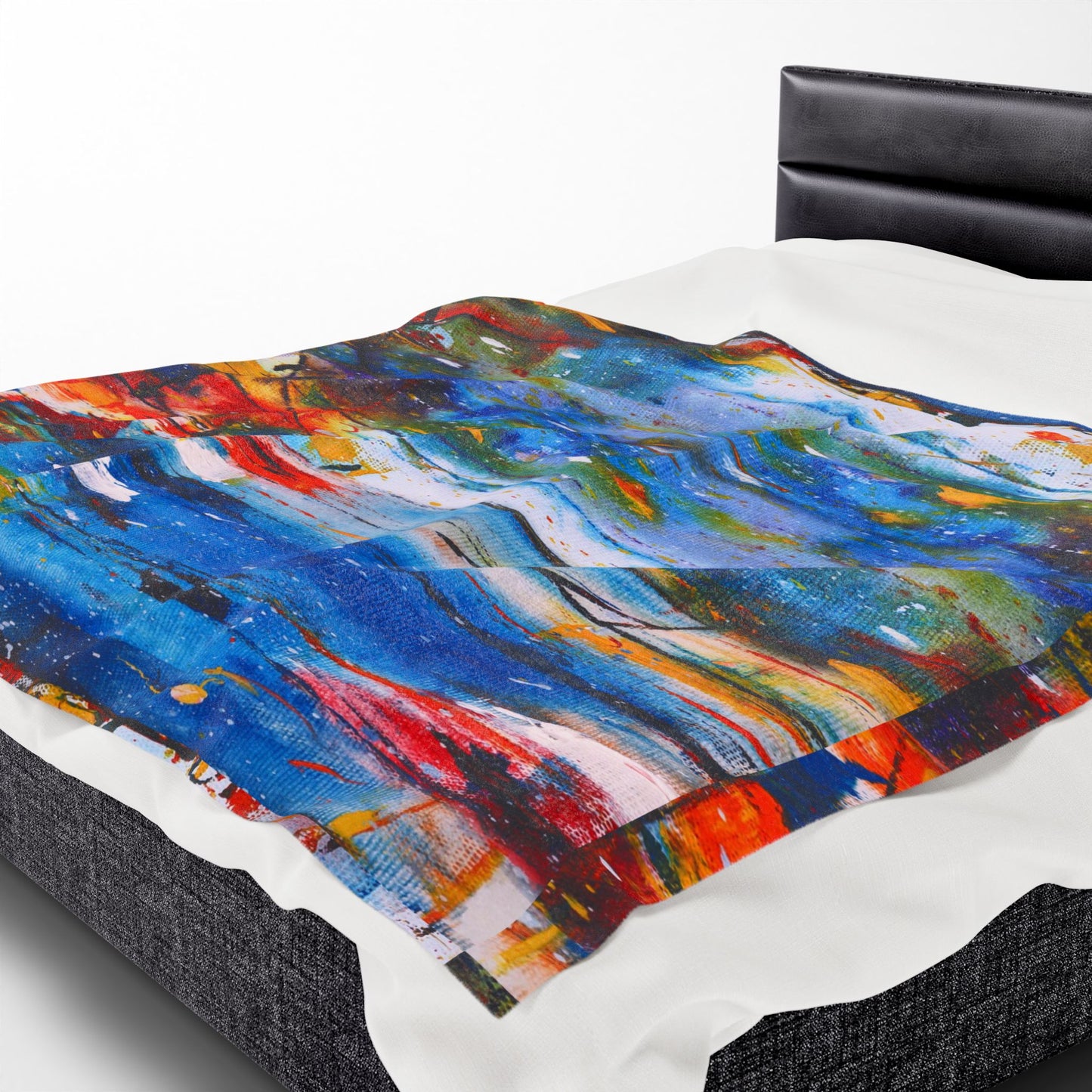 Urban Cosmos Velveteen Throw Blanket, Cozy Throw for All Seasons, Perfect Gift for Home Decor, Outdoor Picnics, Birthday Present