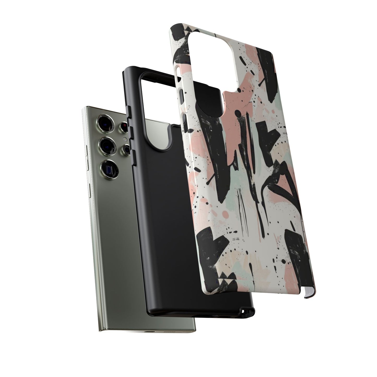 Blush Rush Armor Case – Abstract Ink Graffiti Edition