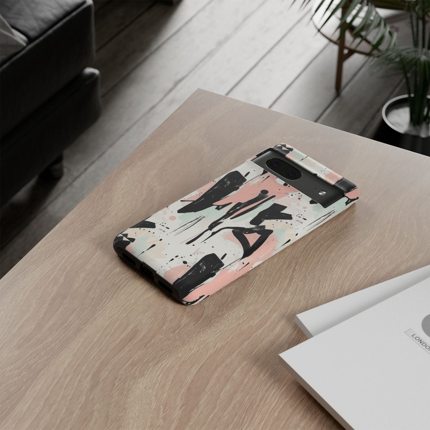 Blush Rush Armor Case – Abstract Ink Graffiti Edition