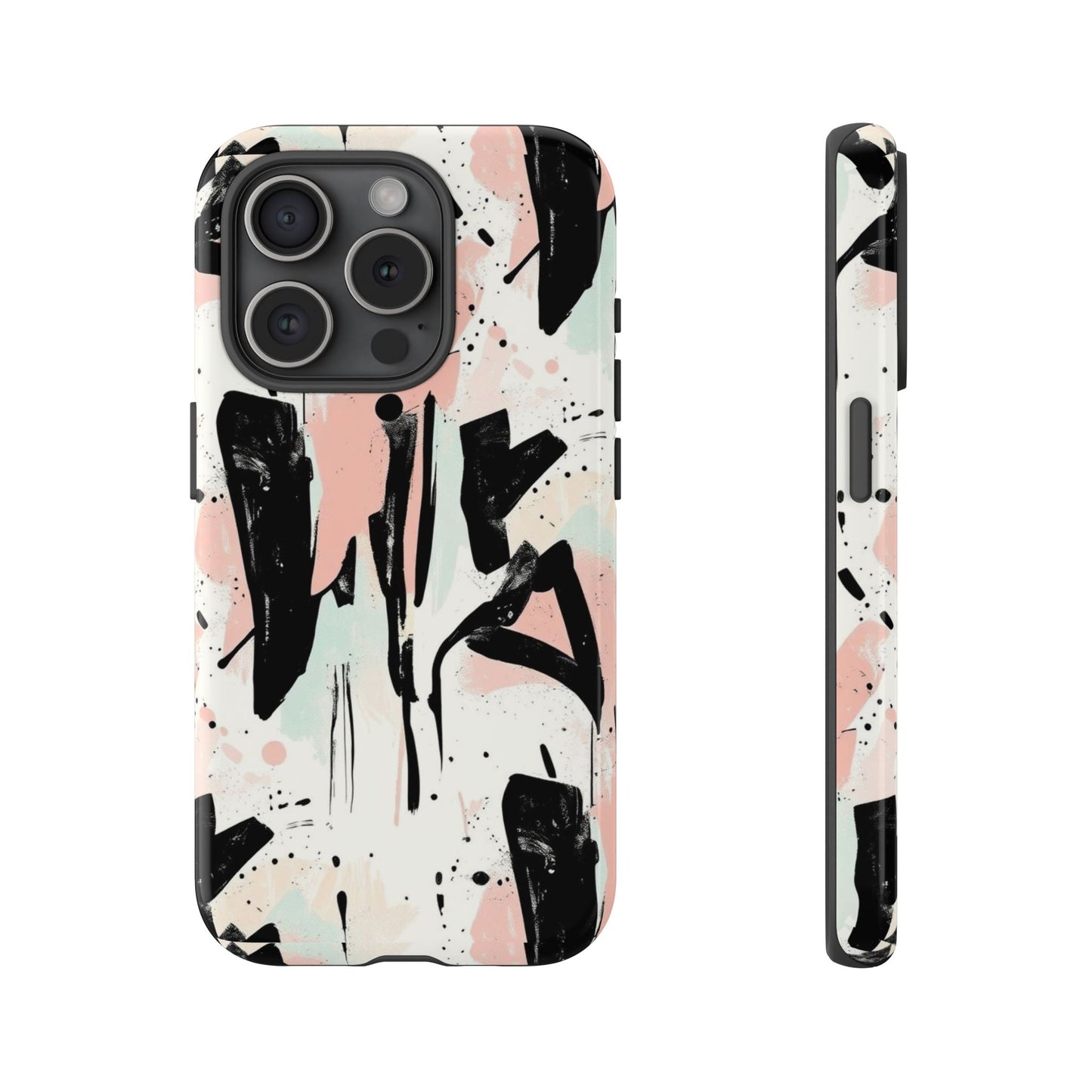 Blush Rush Armor Case – Abstract Ink Graffiti Edition