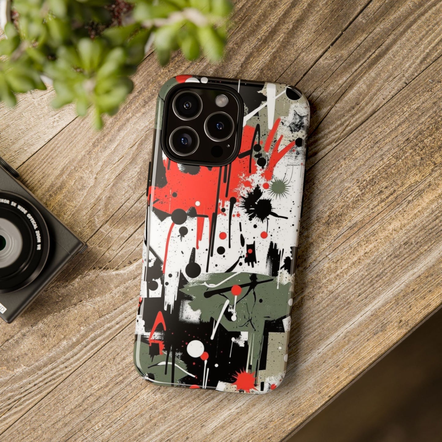Combat Drip Armor Case – Urban Splatter Edition