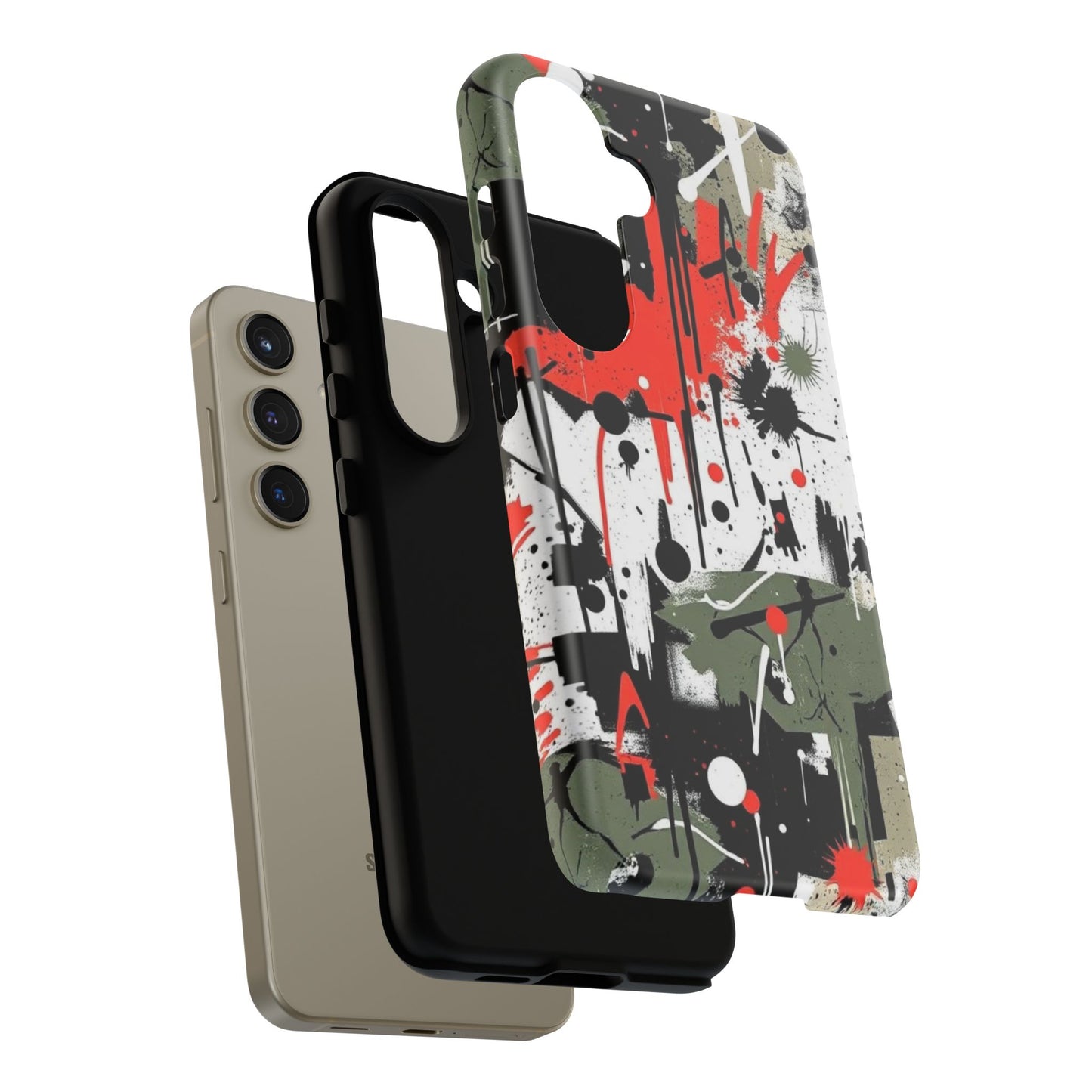 Combat Drip Armor Case – Urban Splatter Edition