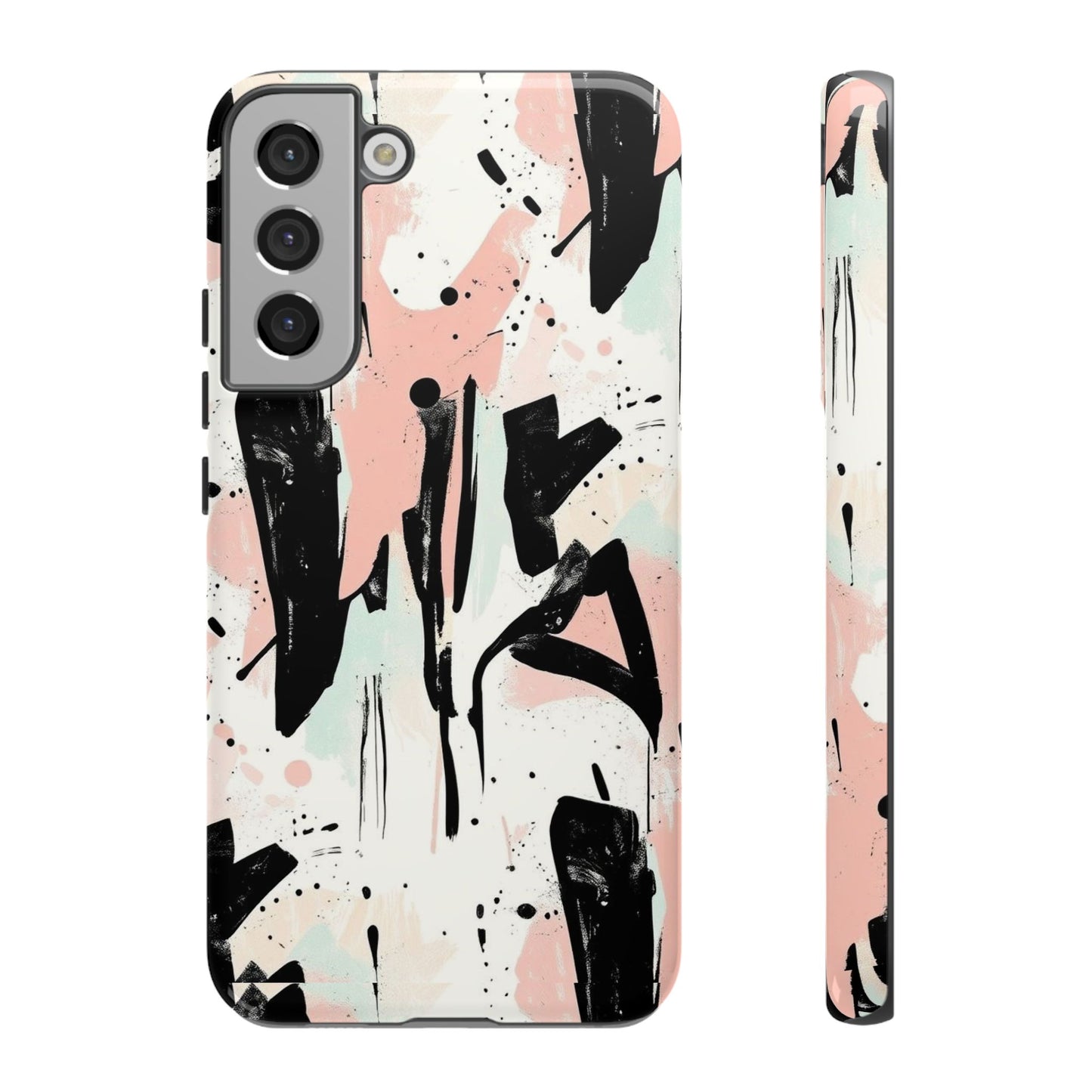 Blush Rush Armor Case – Abstract Ink Graffiti Edition