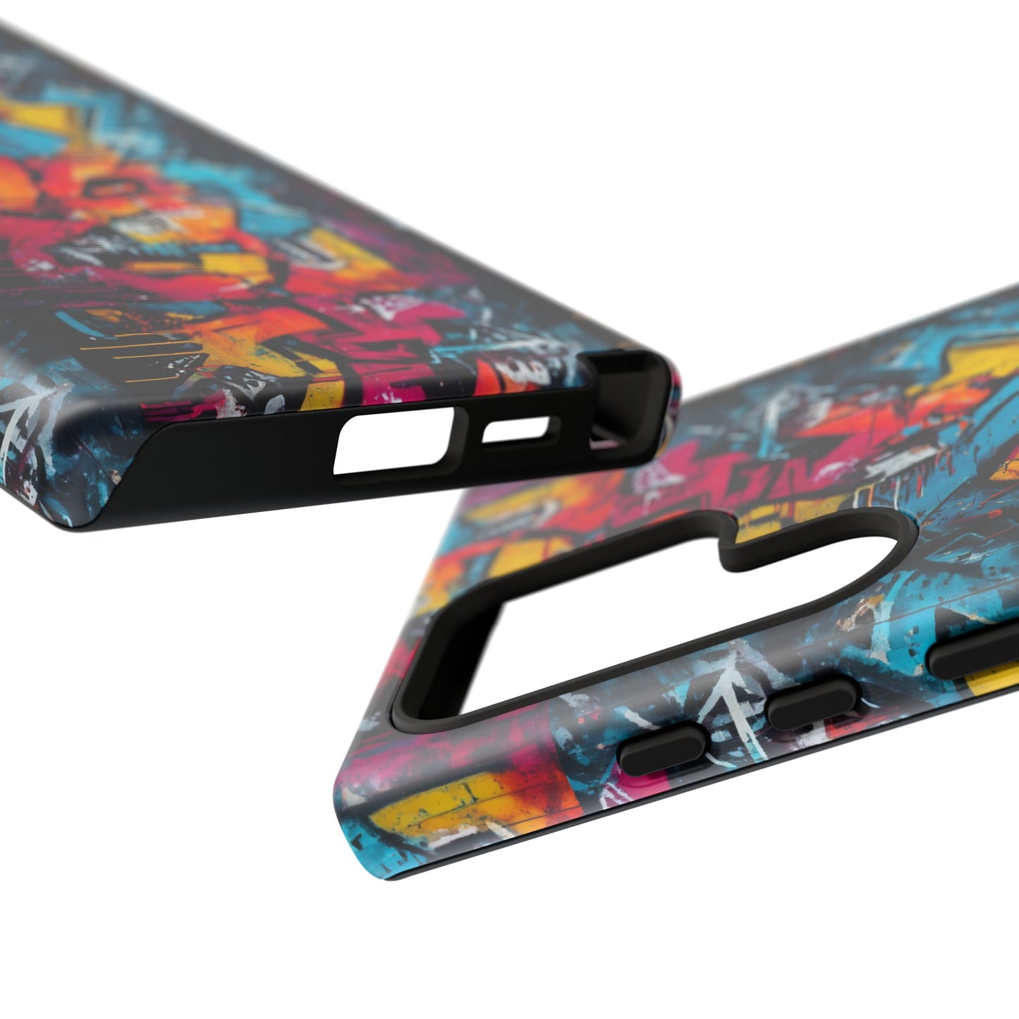 Wall Tag Armor Case – Neon Graffiti Burst Edition