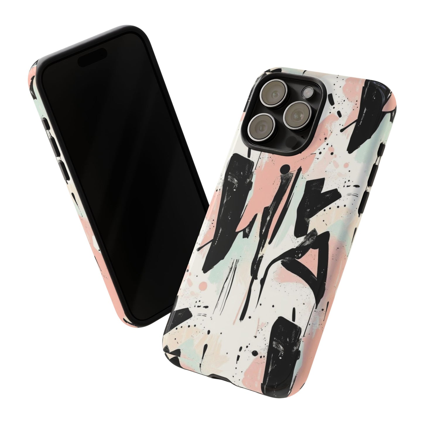 Blush Rush Armor Case – Abstract Ink Graffiti Edition