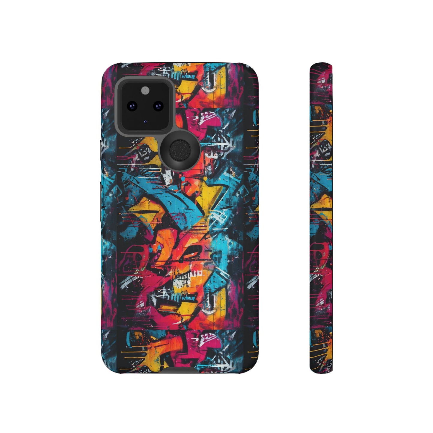 Wall Tag Armor Case – Neon Graffiti Burst Edition
