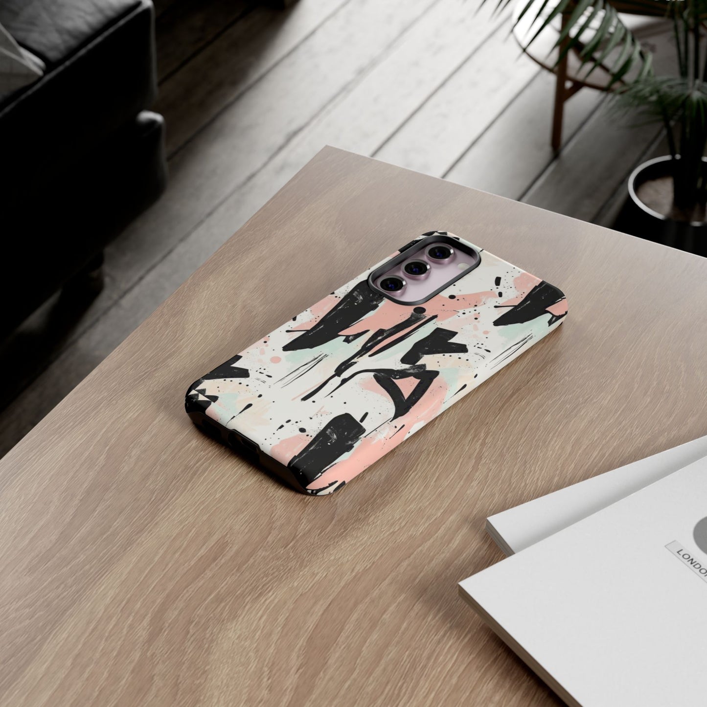 Blush Rush Armor Case – Abstract Ink Graffiti Edition