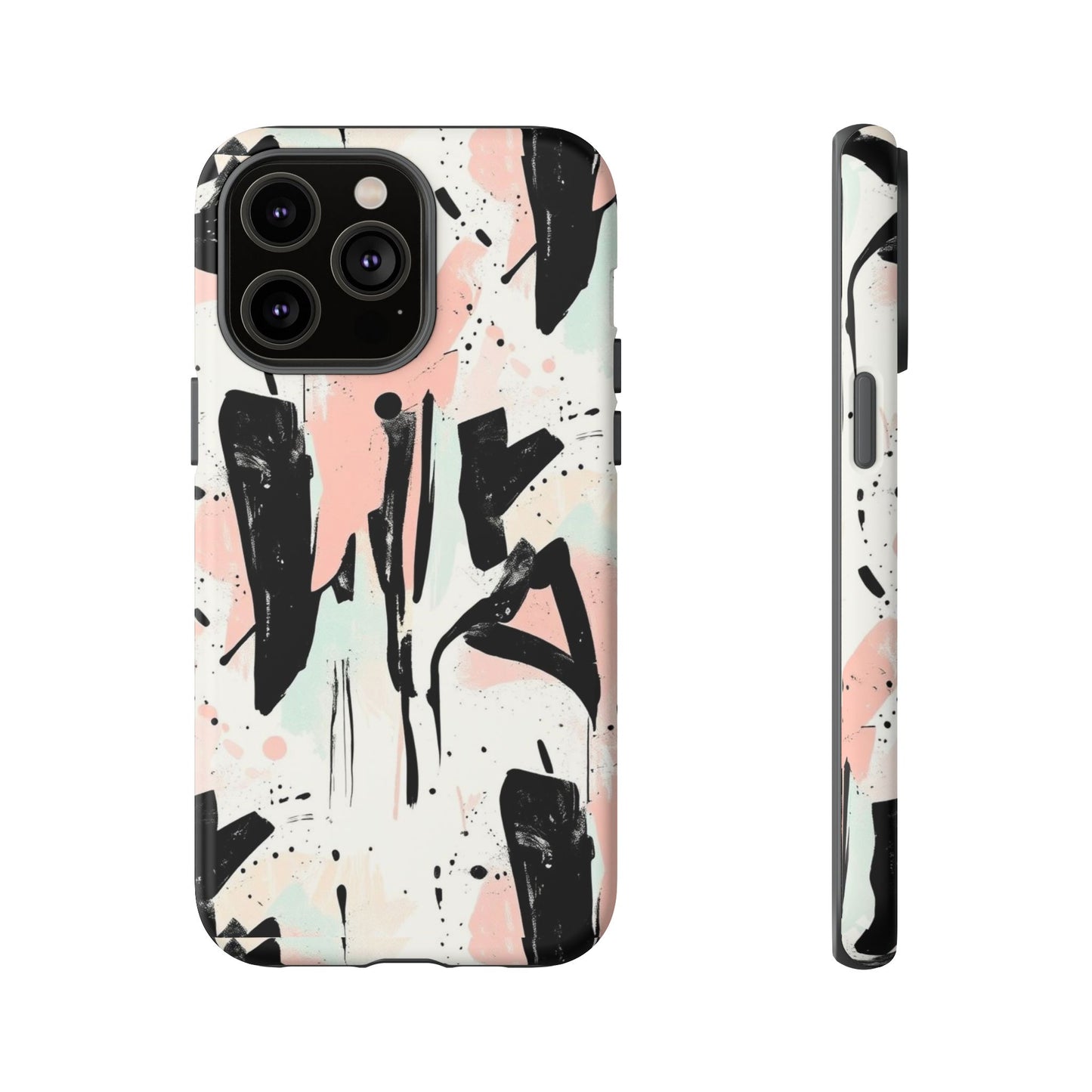 Blush Rush Armor Case – Abstract Ink Graffiti Edition