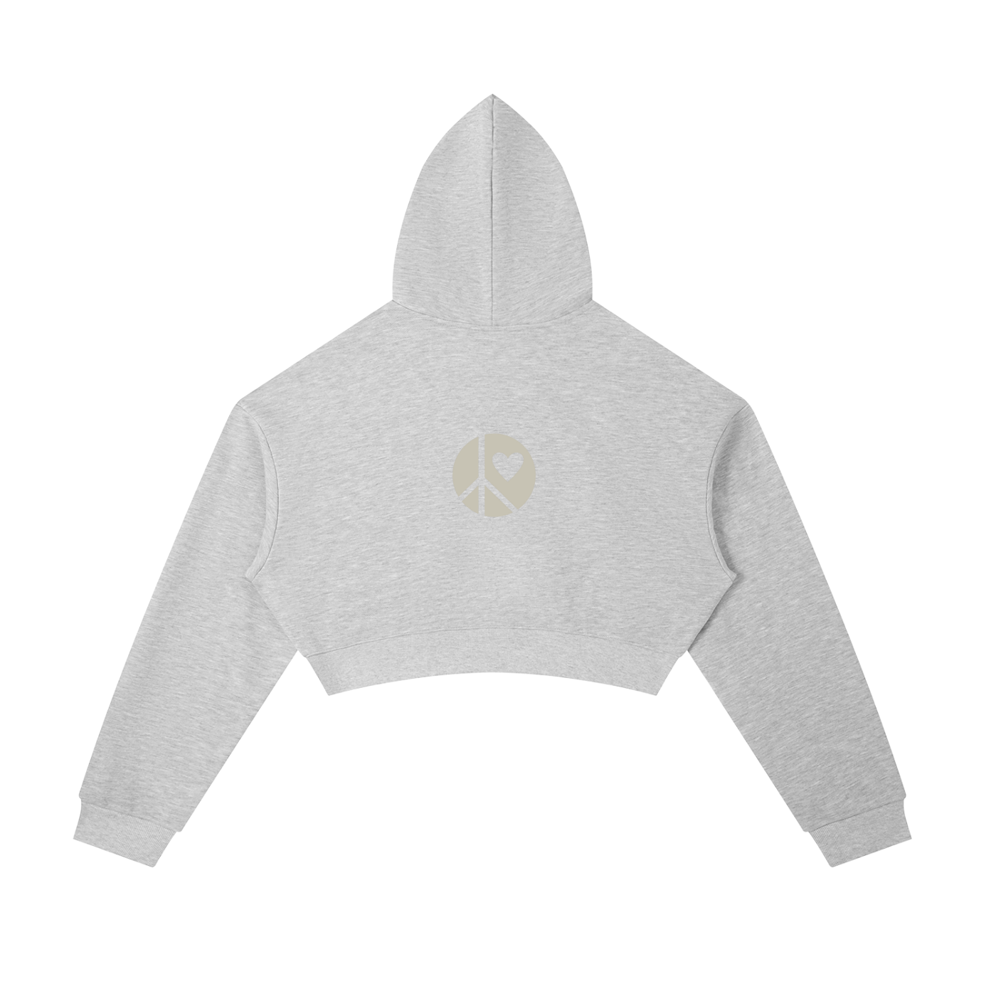 Quiet Riot™ Essential Paint-Splatter Cropped Zip Hoodie | Elevated Street Layer