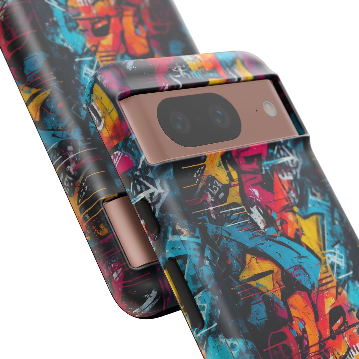 Wall Tag Armor Case – Neon Graffiti Burst Edition