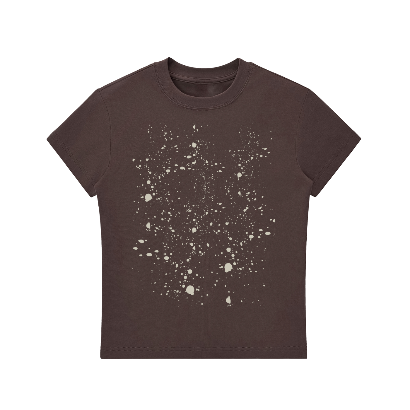 Quiet Riot™ Essential Bodycon Crewneck Tee