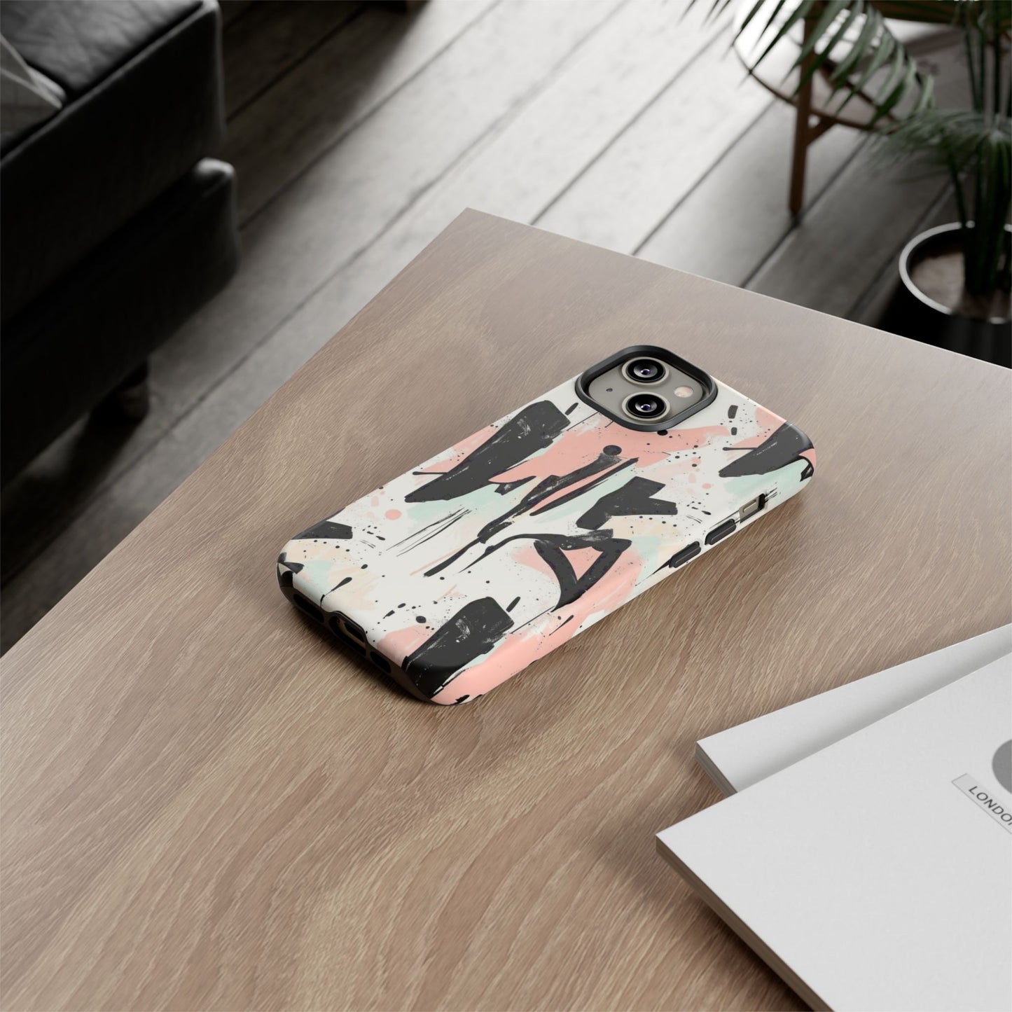 Blush Rush Armor Case – Abstract Ink Graffiti Edition