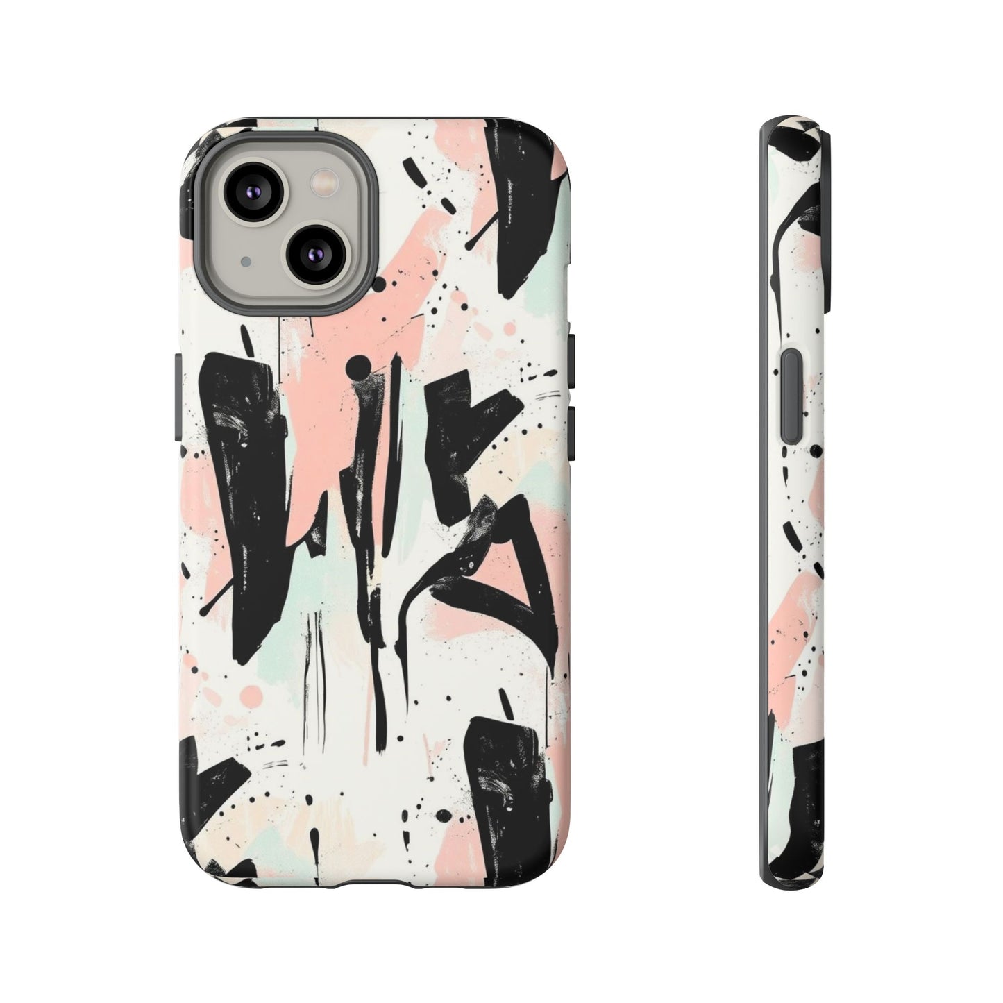 Blush Rush Armor Case – Abstract Ink Graffiti Edition