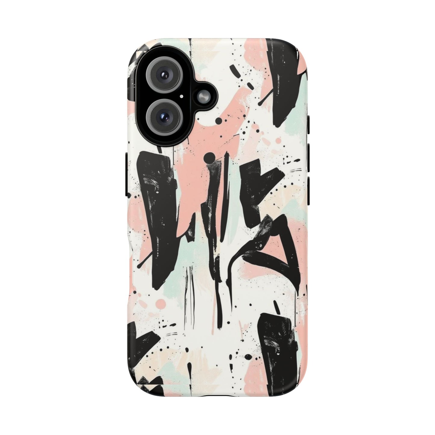 Blush Rush Armor Case – Abstract Ink Graffiti Edition