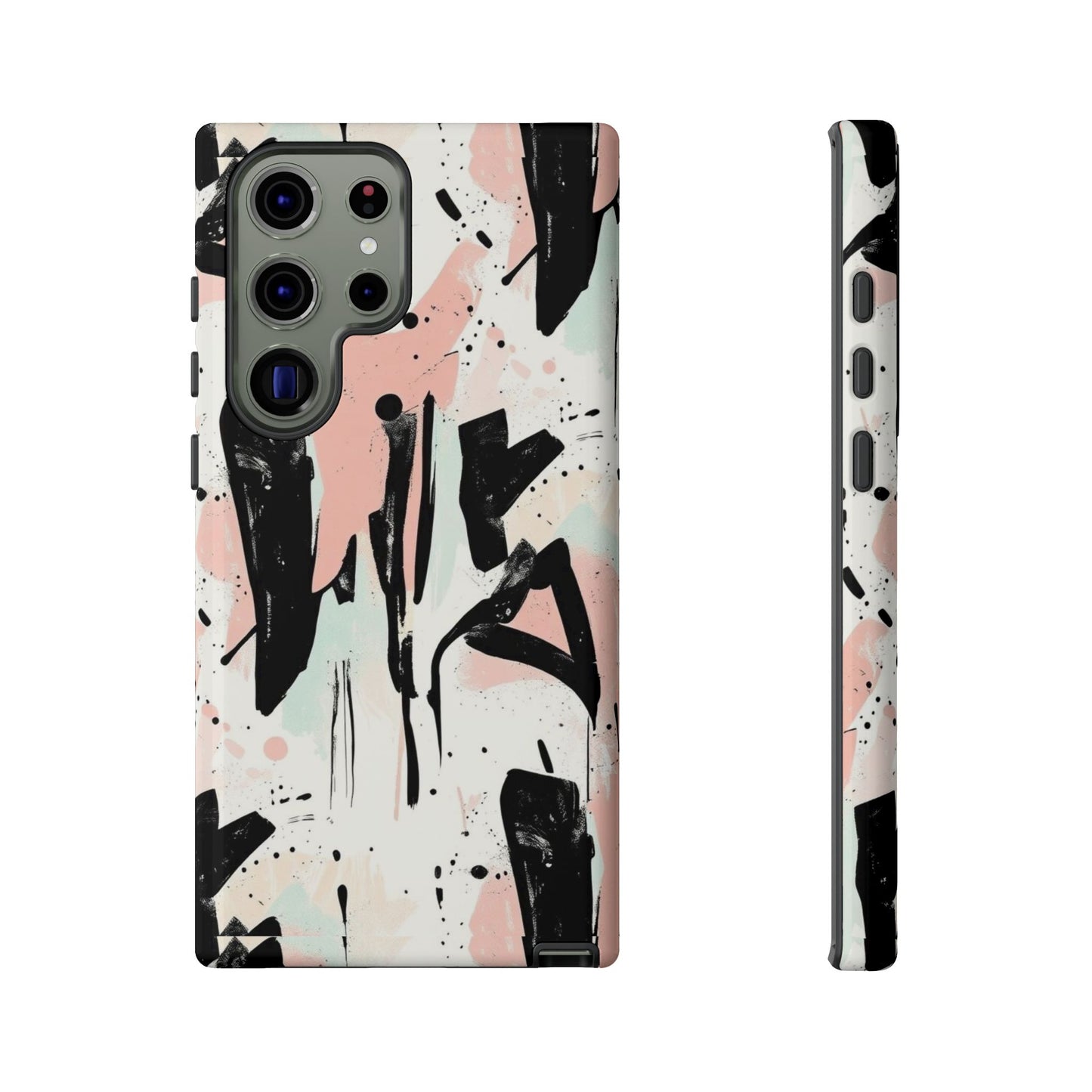 Blush Rush Armor Case – Abstract Ink Graffiti Edition