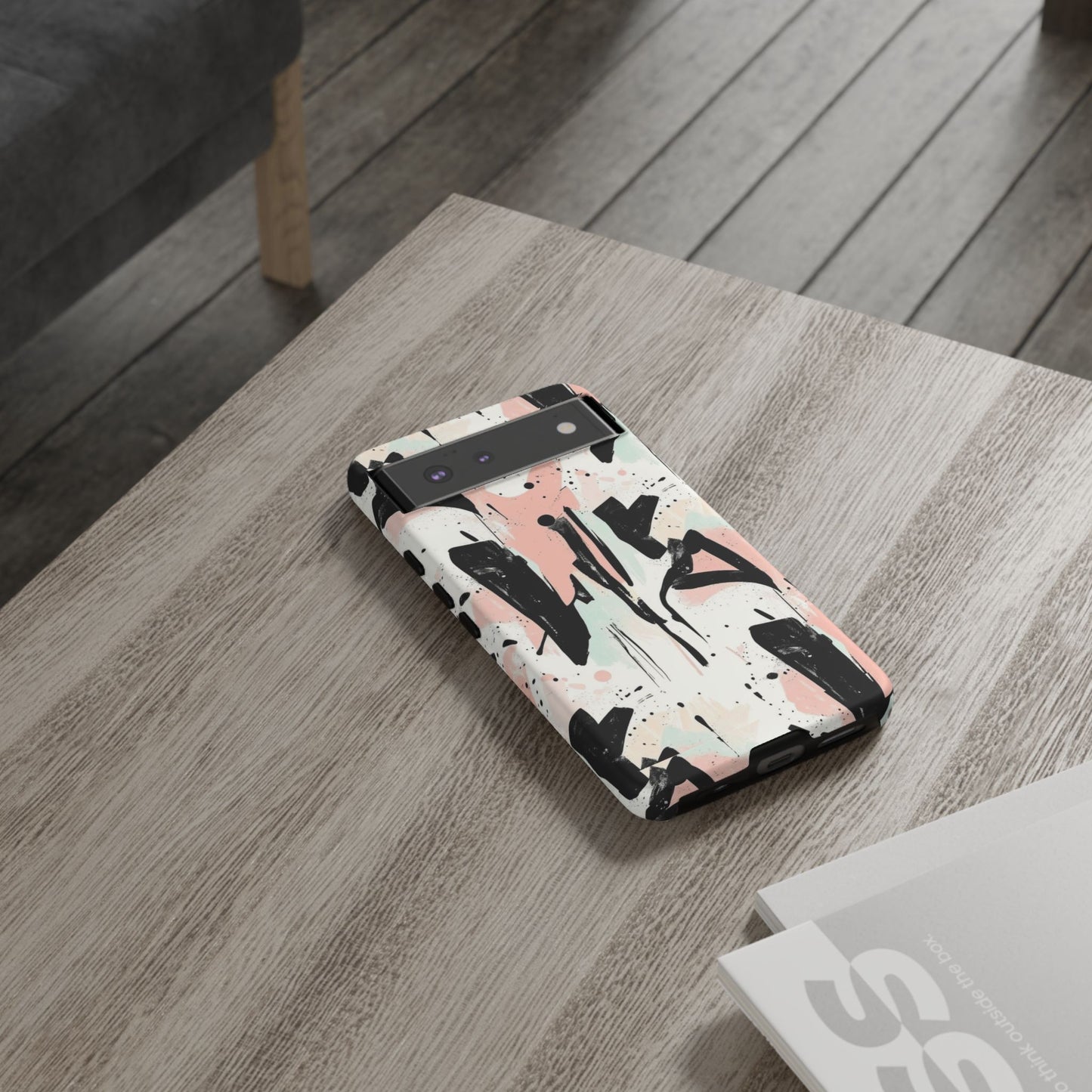 Blush Rush Armor Case – Abstract Ink Graffiti Edition