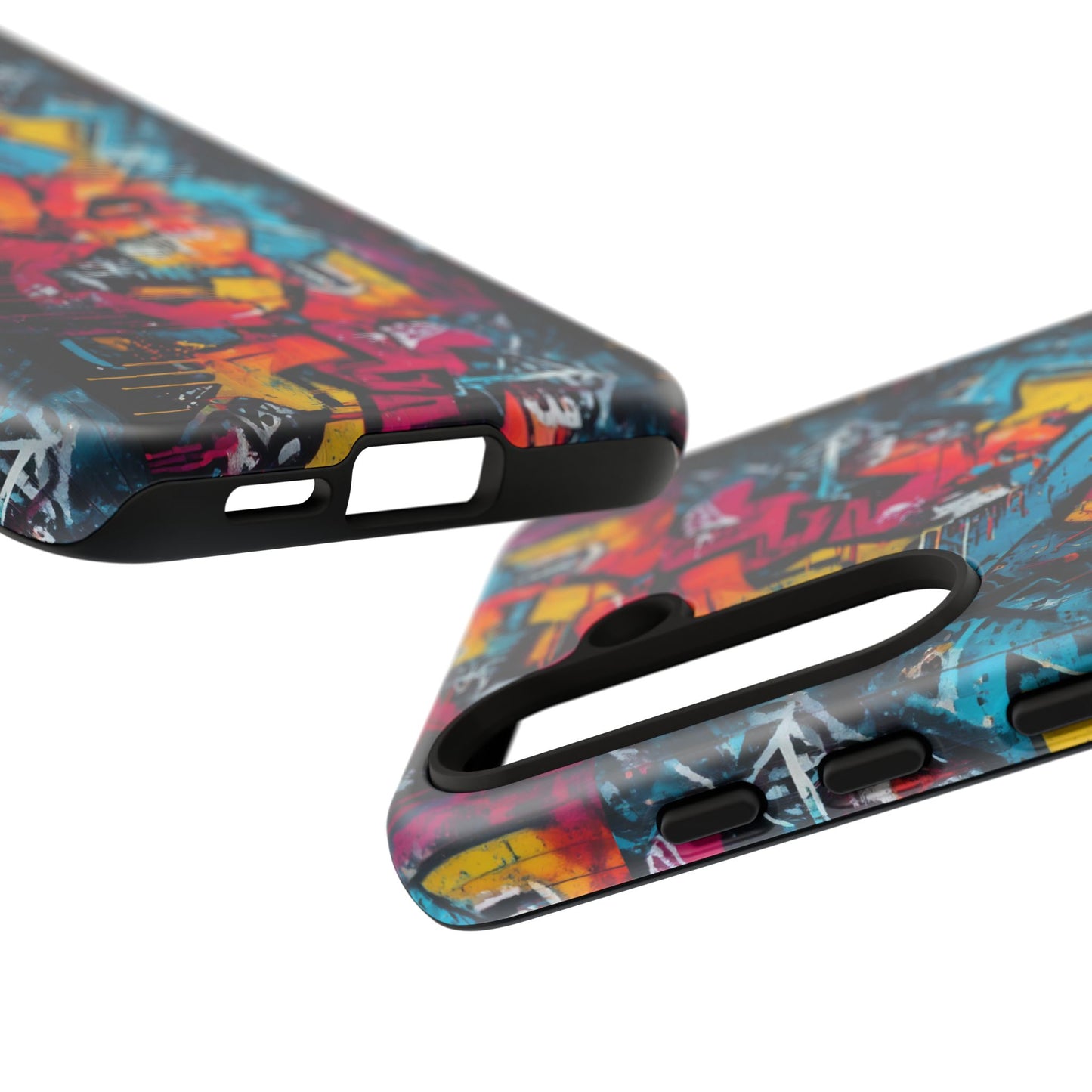 Wall Tag Armor Case – Neon Graffiti Burst Edition