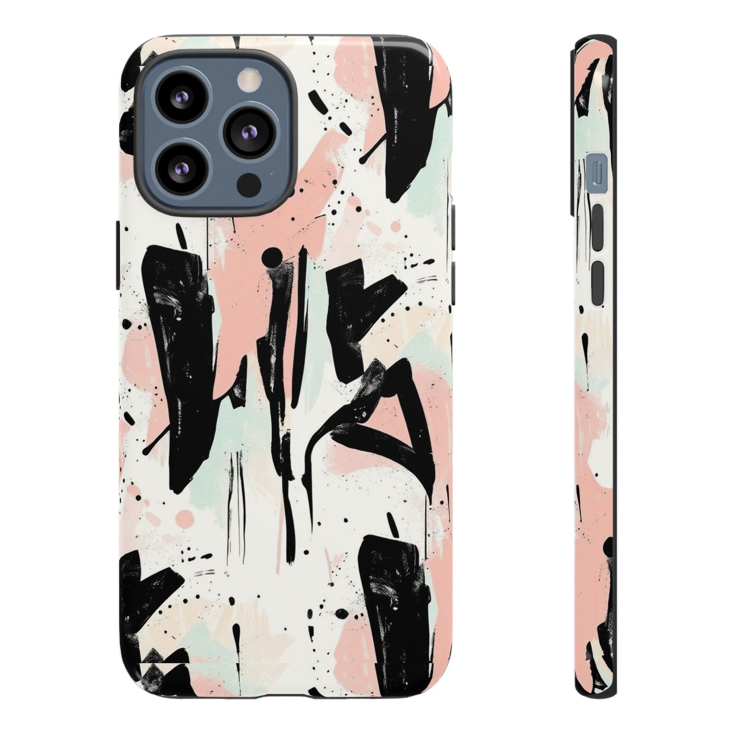 Blush Rush Armor Case – Abstract Ink Graffiti Edition