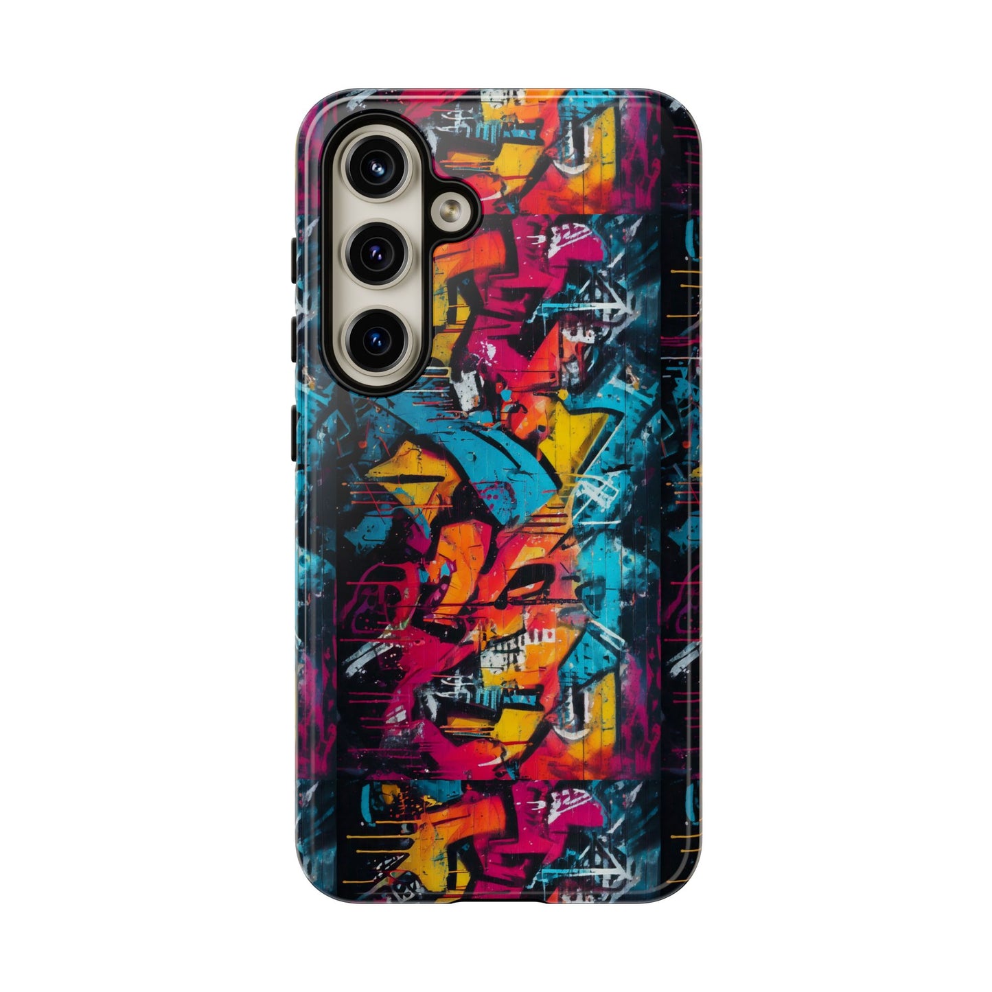 Wall Tag Armor Case – Neon Graffiti Burst Edition