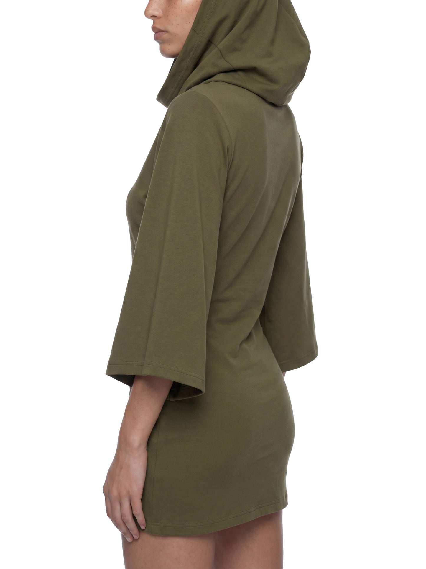 Graffiti Riot Women's Convertible Turtleneck Tee Dress | Cozy Fall Streetwear Dress