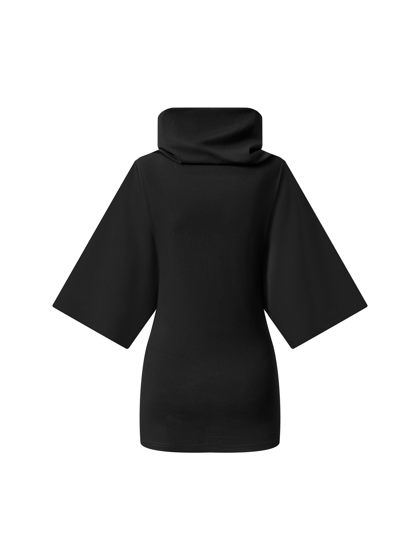 Graffiti Riot Women's Convertible Turtleneck Tee Dress | Cozy Fall Streetwear Dress