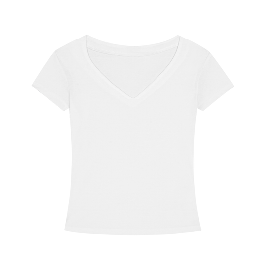 Tencel Slim Fit V-Neck T-Shirt