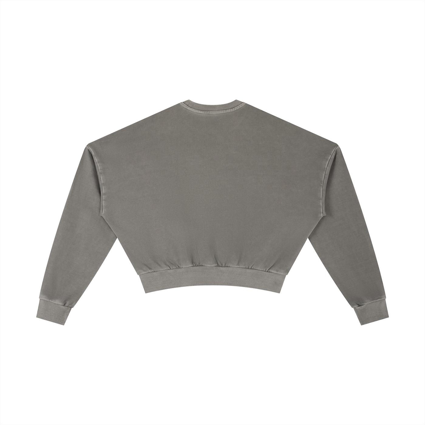 Quiet Riot™ Vintage Washed Cropped Sweatshirt