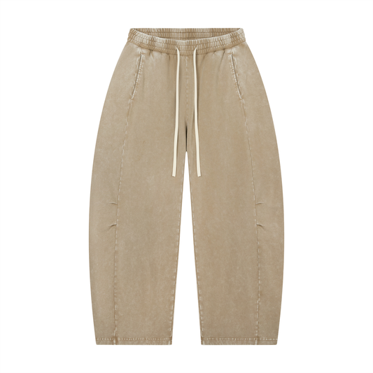 Drift Mineral Wash Barrel Pants | Unisex Streetwear Trousers